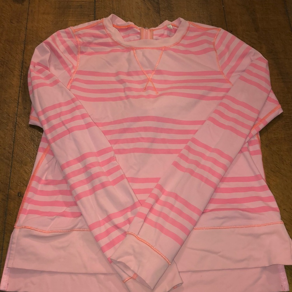 Lululemon pink long sleeve